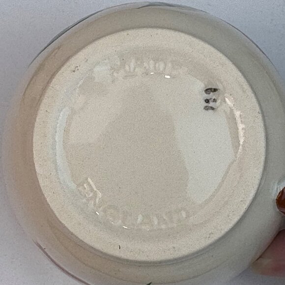 Franciscan Apple Hand-Painted Tea Cup & Saucer Set of 2 England Vintage - Picture 4 of 8